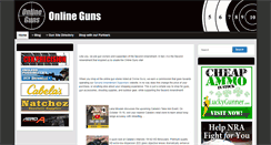 Desktop Screenshot of onlineguns.net